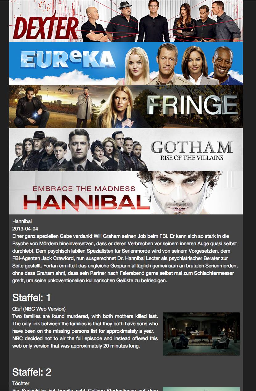 Watchlist HTML Prototyp restyled