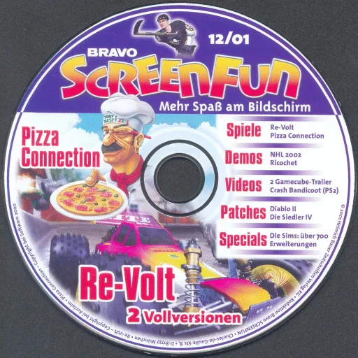 Bravo Screenfun 12/01