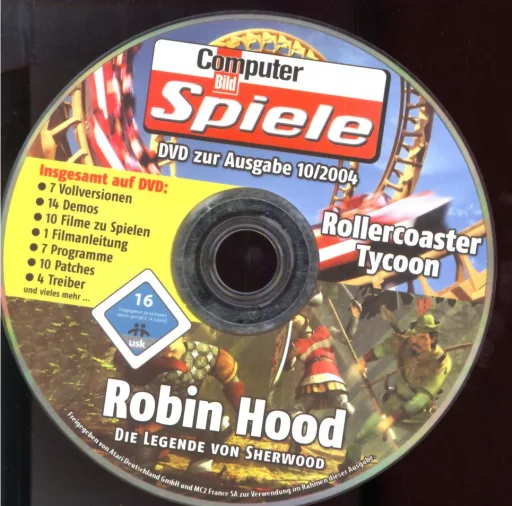 Computer Bild Spiele 10/04 DVD DVD