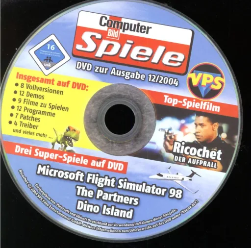 Computer Bild Spiele 12/04 DVD DVD