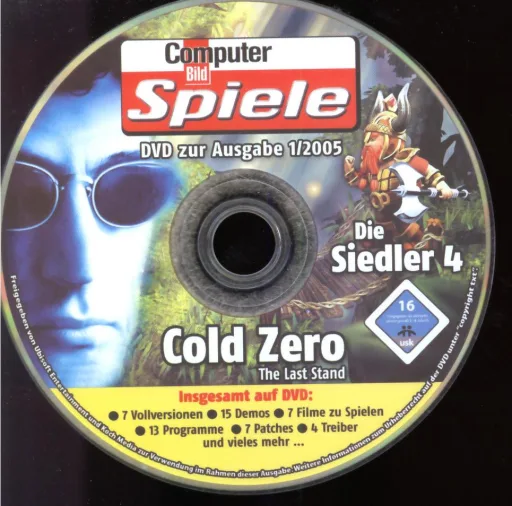 Computer Bild Spiele 01/05 DVD DVD
