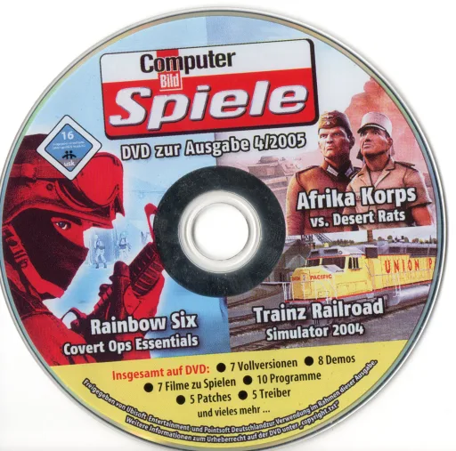 Computer Bild Spiele 04/05 DVD DVD