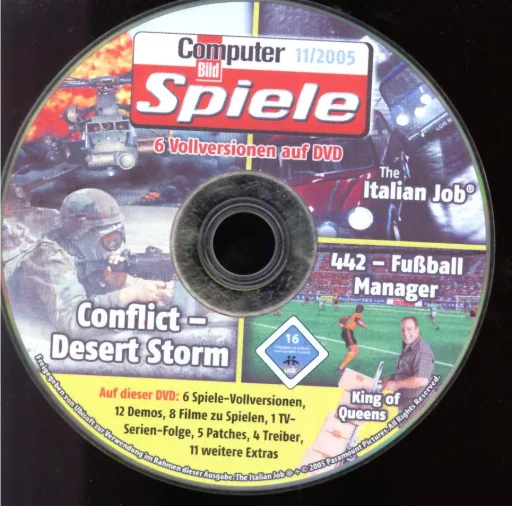 Computer Bild Spiele 11/05 DVD DVD