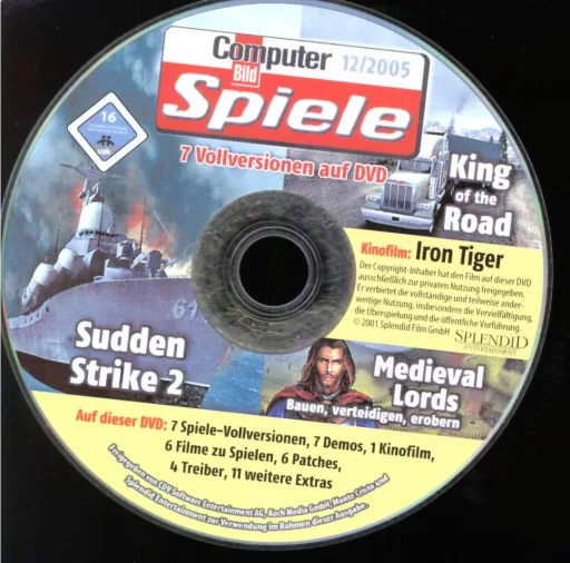 Computer Bild Spiele 12/05 DVD DVD