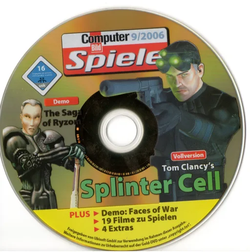 Computer Bild Spiele 09/06 Gold Gold