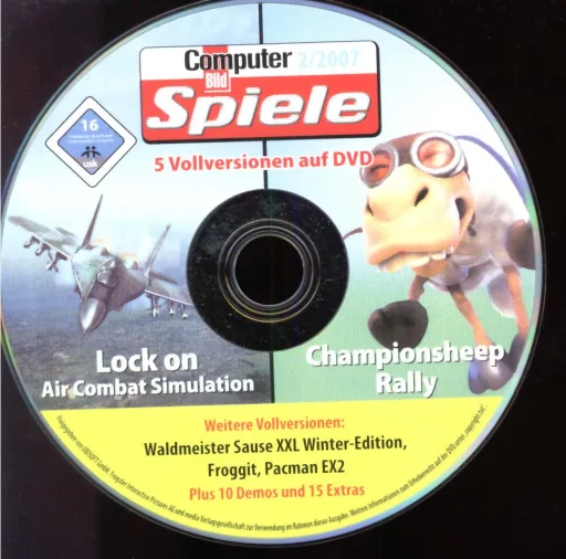 Computer Bild Spiele 02/07 Silber Silber