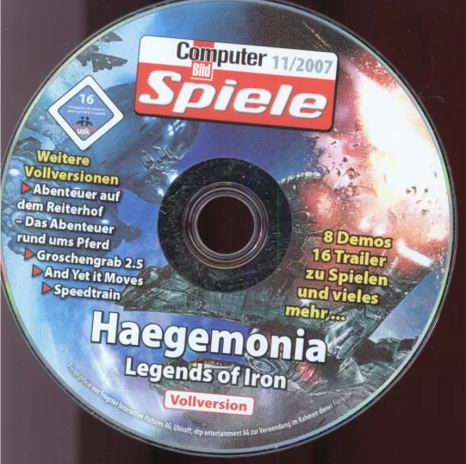 Computer Bild Spiele 11/07 Silber Silber