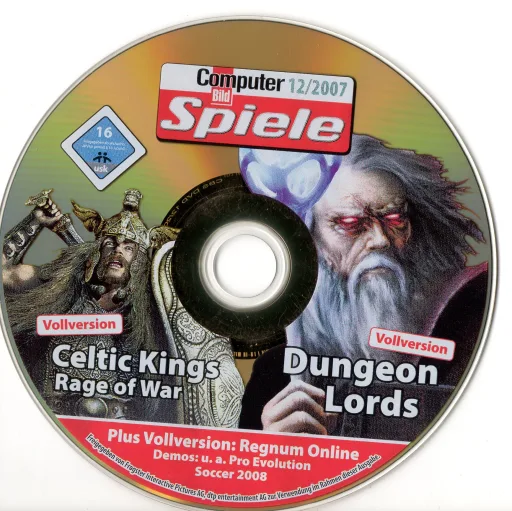 Computer Bild Spiele 12/07 Gold Gold