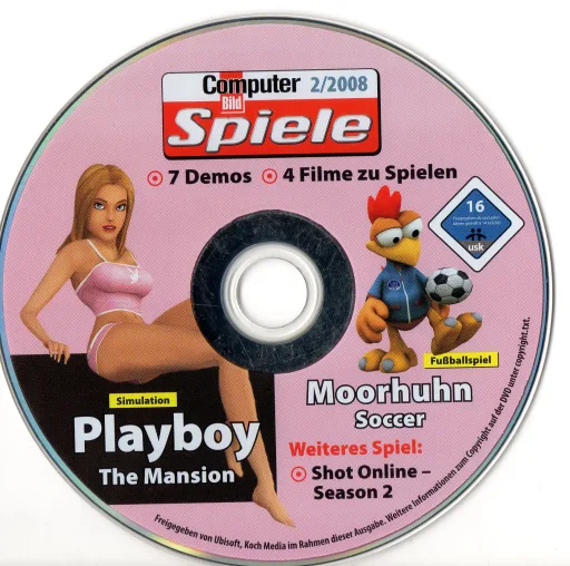 Computer Bild Spiele 02/08 Silber Silber