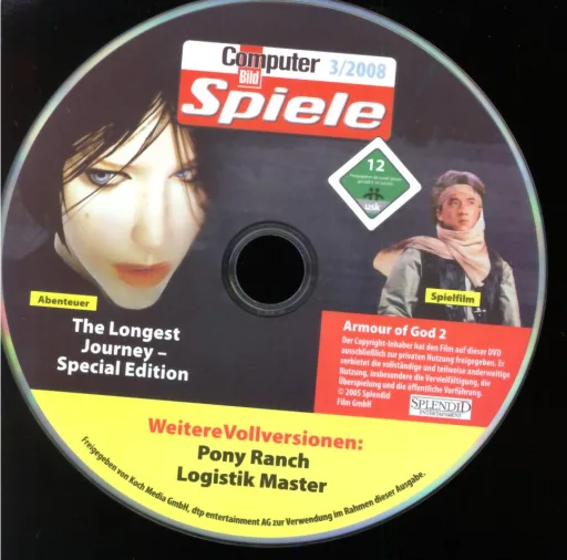 Computer Bild Spiele 03/08 Silber Silber