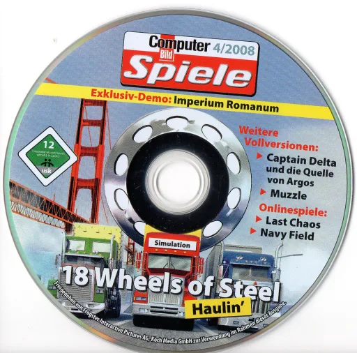 Computer Bild Spiele 04/08 Silber Silber
