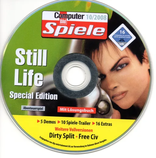 Computer Bild Spiele 10/08 Silber Silber
