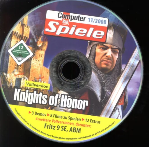 Computer Bild Spiele 11/08 Silber Silber