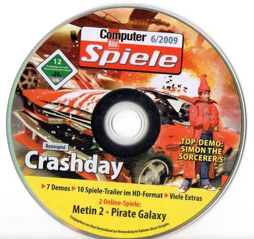 Computer Bild Spiele 06/09 Silber Silber