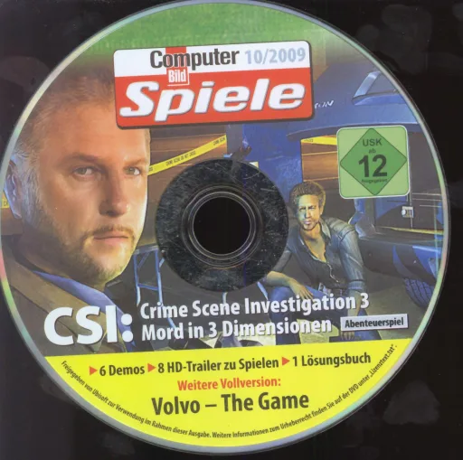 Computer Bild Spiele 10/09 Silber Silber