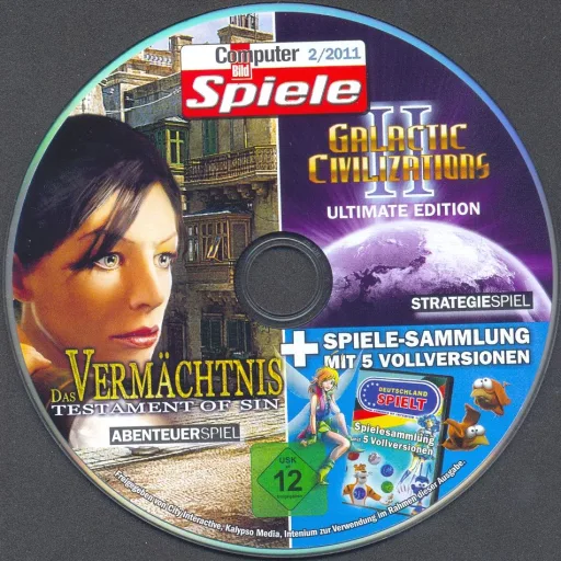 Computer Bild Spiele 02/11 Silber Silber