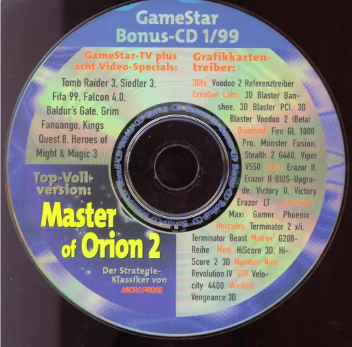 GameStar 01/99 Bonus Bonus