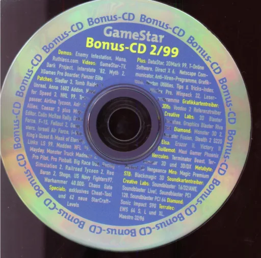 GameStar 02/99 Bonus Bonus