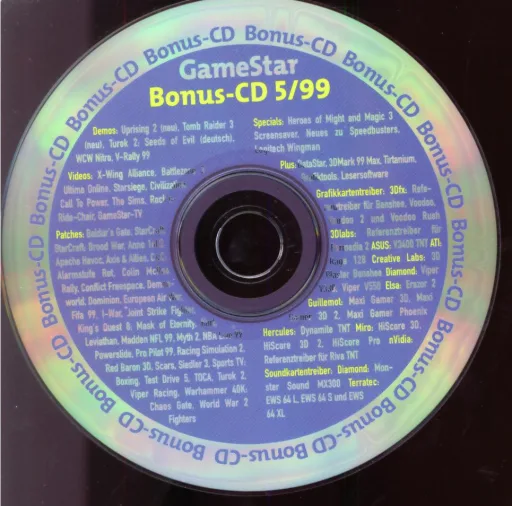 GameStar 05/99 Bonus Bonus