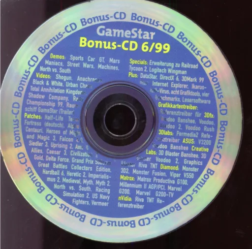 GameStar 06/99 Bonus Bonus