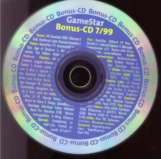 GameStar 07/99 Bonus Bonus