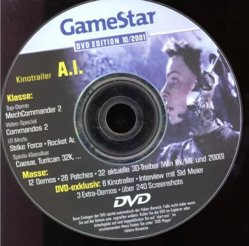 GameStar 10/01 DVD DVD