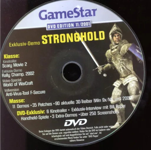 GameStar 11/01 DVD DVD