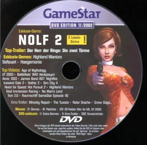 GameStar 11/02 DVD DVD