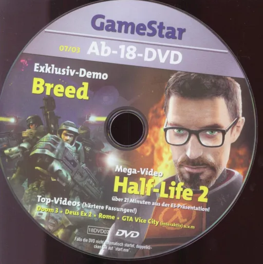 GameStar 07/03 Ab 18 DVD Ab 18
