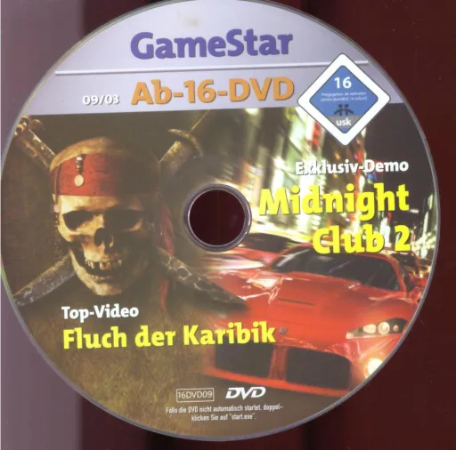 GameStar 09/03 Ab 16 DVD Ab 16