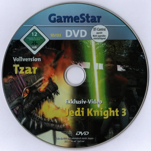 GameStar 10/03 DVD DVD