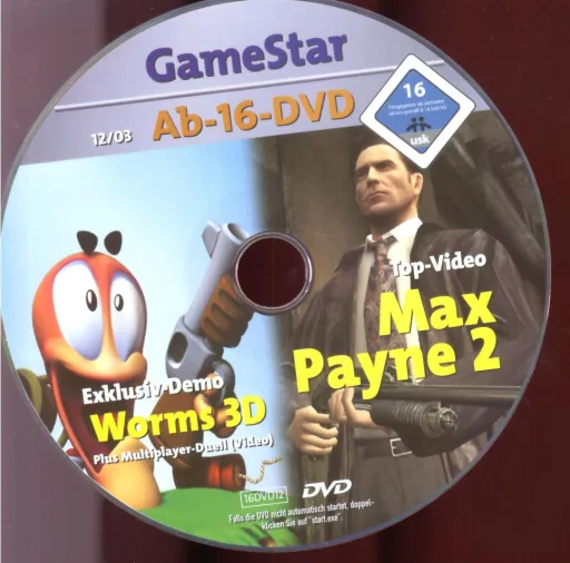 GameStar 12/03 Ab 16 DVD Ab 16