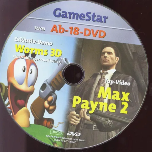 GameStar 12/03 Ab 18 DVD Ab 18