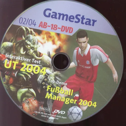 GameStar 02/04 Ab 18 DVD Ab 18