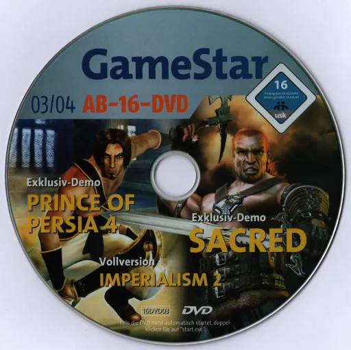 GameStar 03/04 Ab 16 DVD Ab 16