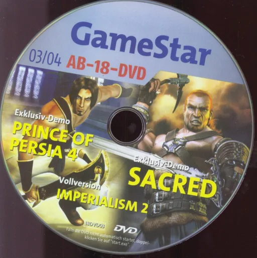GameStar 03/04 Ab 18 DVD Ab 18