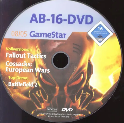 GameStar 08/05 Ab 16 DVD Ab 16