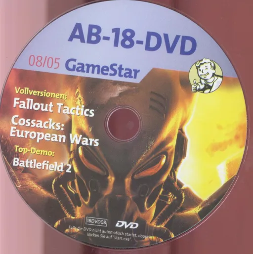 GameStar 08/05 Ab 18 DVD Ab 18