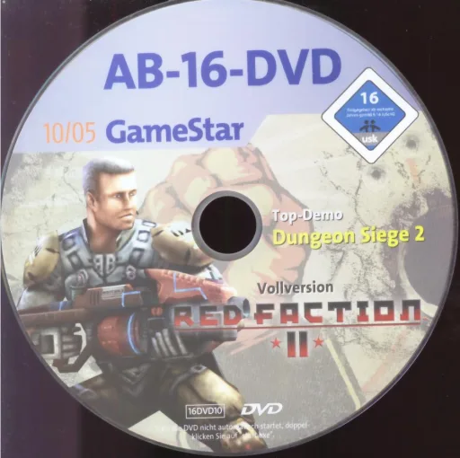 GameStar 10/05 Ab 16 DVD Ab 16