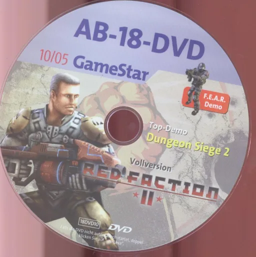 GameStar 10/05 Ab 18 DVD Ab 18