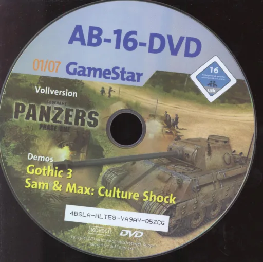 GameStar 01/07 Ab 16 DVD Ab 16