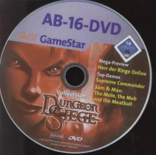 GameStar 04/07 Ab 16 DVD Ab 16