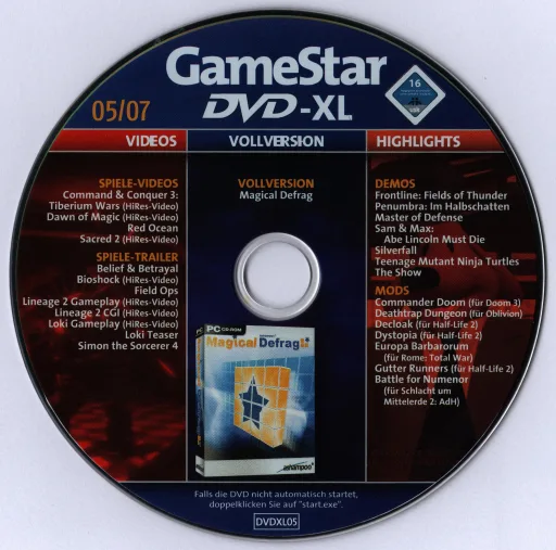 GameStar 05/07 XL XL