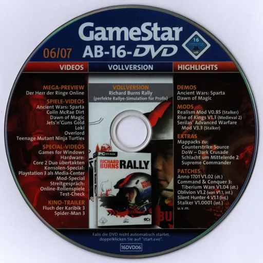 GameStar 06/07 Ab 16 DVD Ab 16