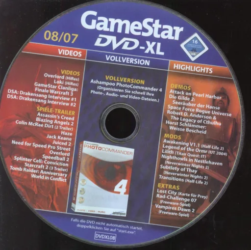 GameStar 08/07 XL XL
