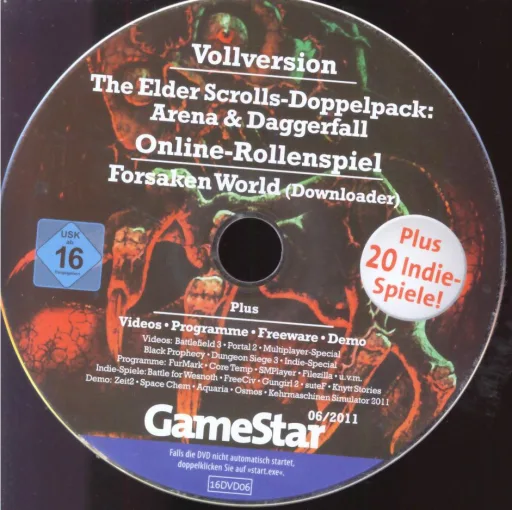 GameStar 06/11 Ab 16 DVD Ab 16